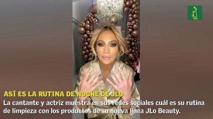 Así es la rutina de limpieza de JLo con su nueva línea de belleza JLo Beauty