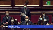 Primer ministro italiano logra confianza del Senado, pero pierde mayoría absoluta