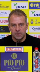 El descontento de Flick durante la primera mitad