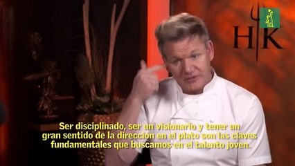 Gordon Ramsay: "Cocinar es como un deporte y no todos llegan a lo más alto"