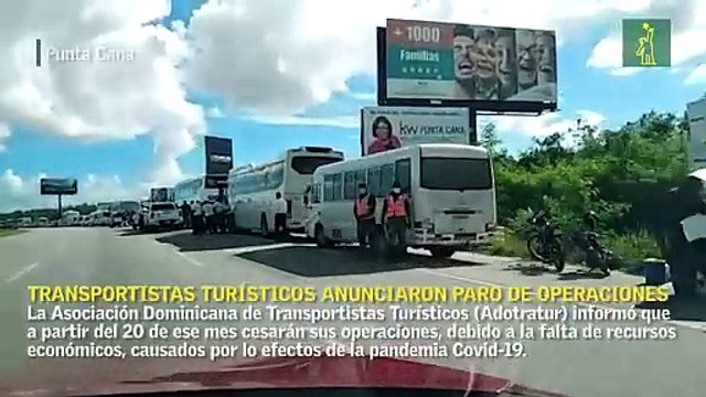 Transportistas turísticos anunciaron paro de operaciones