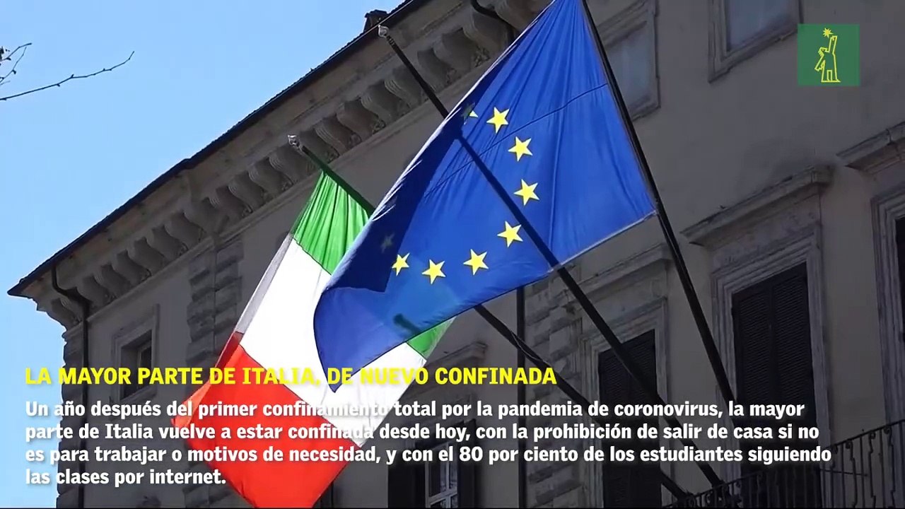 La mayor parte de Italia, de nuevo confinada