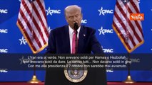 Medio Oriente, Trump: ?Con me alla presidenza 7 ottobre non sarebbe mai avvenuto?