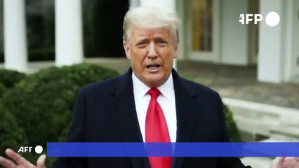Trump pide a sus simpatizantes que "vuelvan a casa" tras asalto al Capitolio