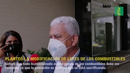 Senador Ricardo de los Santos plantea se agrupe en una sola ley todo lo concerniente a los combustibles.