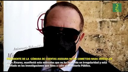 El presidente de la Cámara de Cuentas asegura no ha cometido nada irregular.