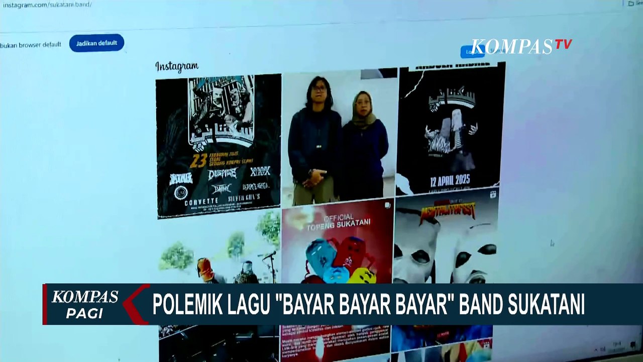 Serba-Serbi Polemik Lagu 'Bayar Bayar Bayar' Sukatani, Band Minta Maaf karena Ada Tekanan?