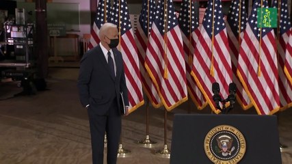 Biden propone plan de infraestructura para crear "millones de empleos" y "ganarle" a China