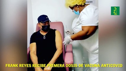 Frank Reyes causa polémica al recibir primera dosis de vacuna anti covid.