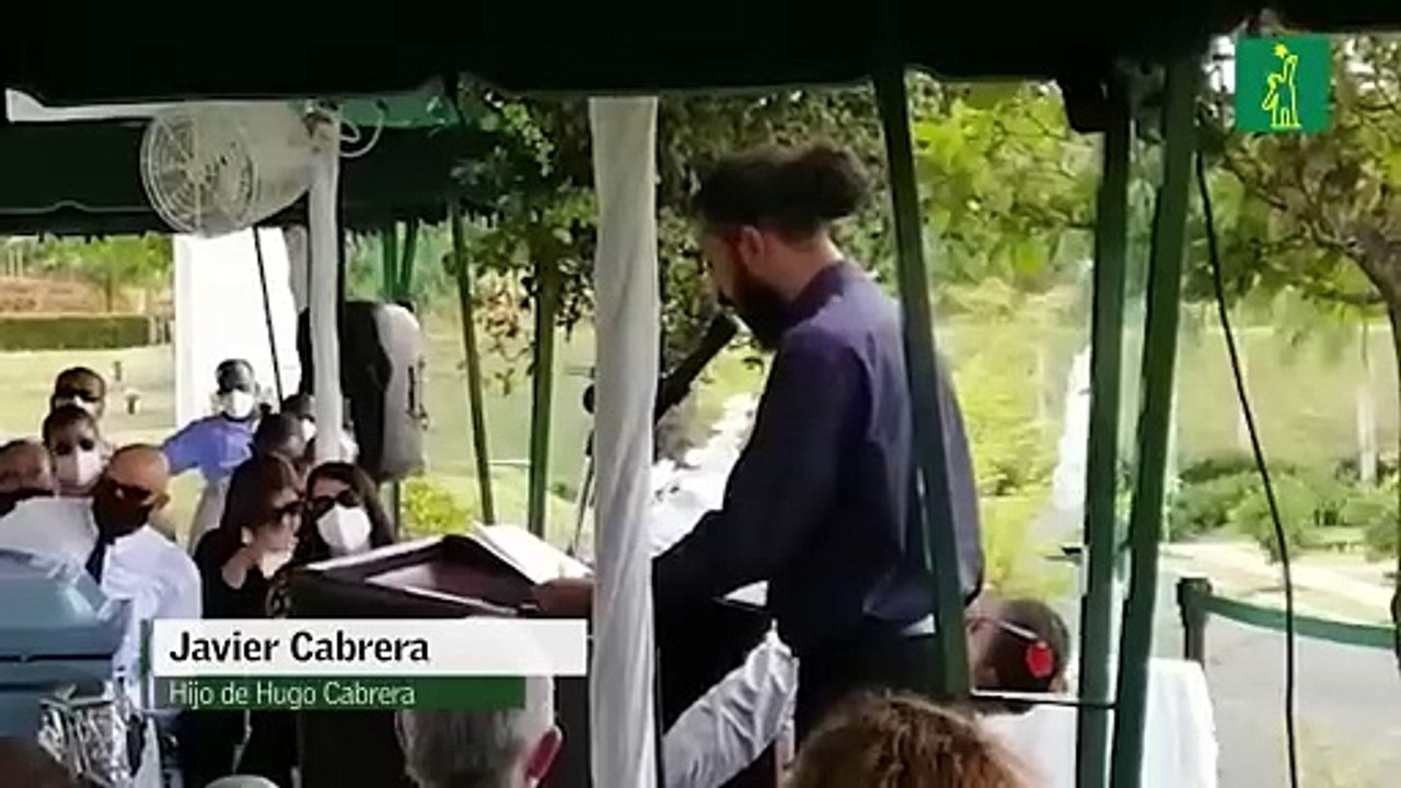 Hijo de Hugo Cabrera: "Gracias papi por tus enseñas, por tu ejemplo y por tu inmenso amor"