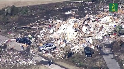 Una serie de tornados deja muertos en EEUU, entre una ola de frío récord