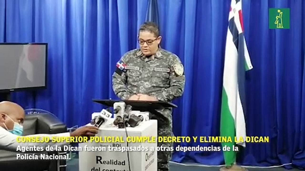 Agentes de la Dican fueron traspasados a otras dependencias de la Policía Nacional.