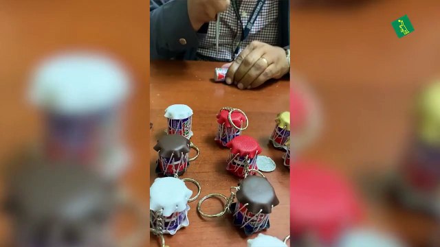 DNCD ocuparon más de medio kilo de cocaína dentro de llaveros en forma de tamboritas