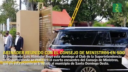 Presidente Abinader se encuentra reunido con el Consejo de Ministros en Santo Domingo Oeste