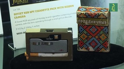 Subastan en EEUU dispositivos de espionaje de la KGB