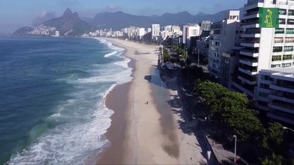 Río echa el cerrojo a sus playas ante el avance del coronavirus