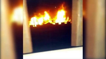 Se registra incendio la noche de este miércoles en la Penitenciaría de La Victoria