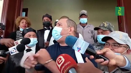 José Antonio Mercado Blanco (El Grande) luego del fallo que lo envió a juicio de fondo este viernes 12 de marzo 2021.