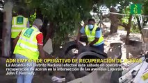 ADN emprende operativo de recuperación de aceras en la avenida Luperón
