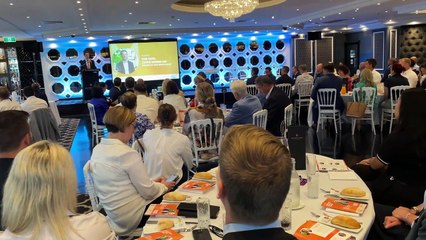 Minns at shire business luncheon