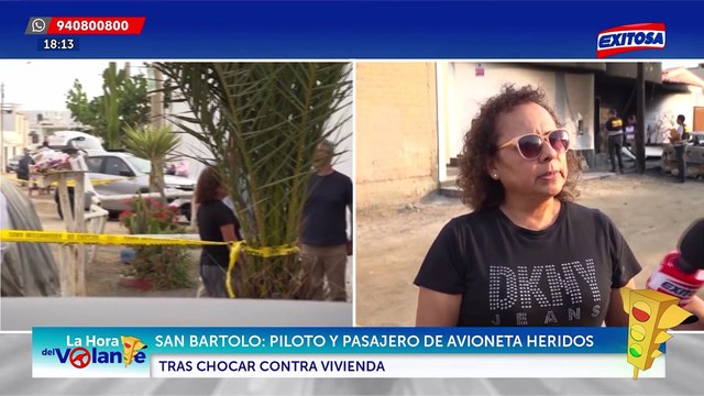 San Bartolo: Propietaria de la casa donde cayó una avioneta niega que esté deshabitada