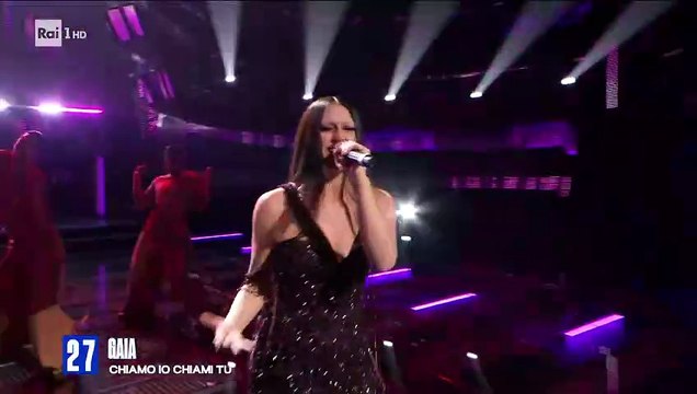 Gaia - Chiamo io chiami tu @ Sanremo 2025 serata finale