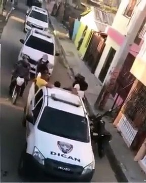 Enfrentamientos en el Barrio las Flores, San Cristobal