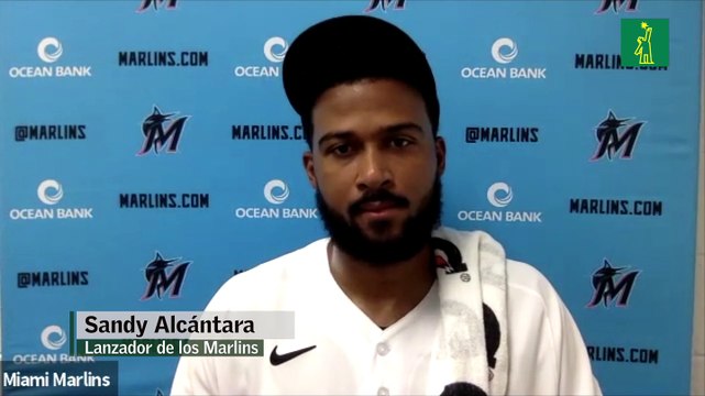 Sandy Alcántara solo quiere mantenerse saludable