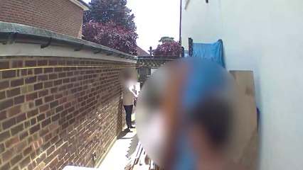 Couple say neighbours 'land-grabbed' their garden
