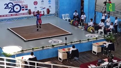 Crismery Santana se luce con oro y récord y clasifica a los Juegos Olímpicos de Tokio