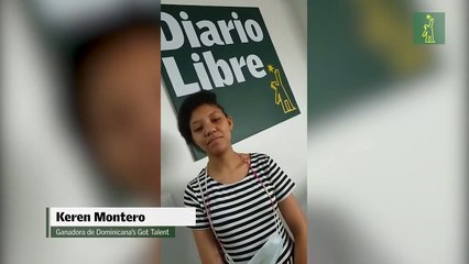 Nueva ganadora de Dominicana’s Got Talent: Keren Montero