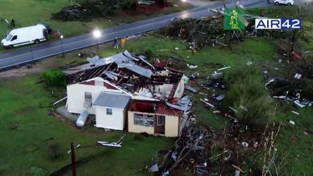 Cinco muertos tras el paso de tornados en Alabama