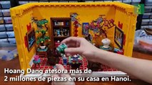 Amante de los LEGO atesora millones de piezas en su casa de Vietnam