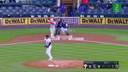 Raimel Tapia la sacó para liderar el triunfo de los Rockies sobre los Filis