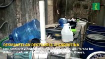 Desmantelaron fábrica de alcohol adulterado en municipio de San Antonio de Guerra