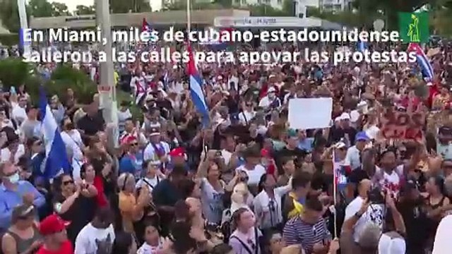 Las protestas contra el gobierno sin precedentes que sacudieron Cuba