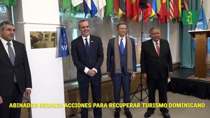 Presidente Abinader resalta acciones para recuperar turismo dominicano .