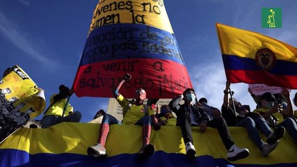 Un mes de protestas en Colombia en 12 fotos