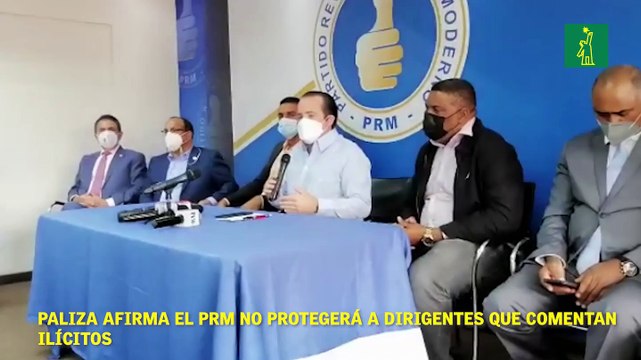 Paliza afirma el PRM no protegerá a dirigentes que comentan ilícitos.
