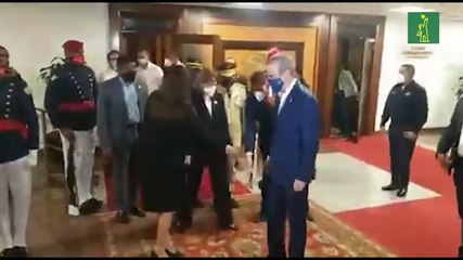 Presidente #Luisabinader Sale Del Salón De Los Embajadores Del Aeropuerto Internacional De Las Américas