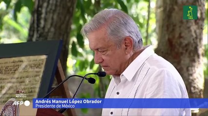 México pide perdón a indígenas maya por "agravios" desde la conquista española