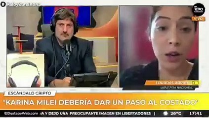 "Javier Milei debería dar un paso al costado"