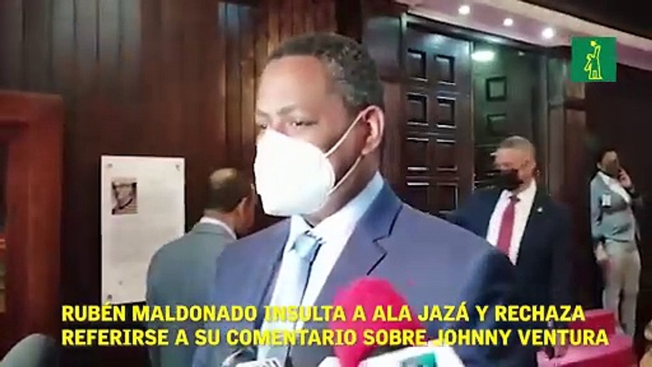 Rubén Maldonado insulta a Ala Jazá y rechaza referirse a su comentario sobre Johnny Ventura