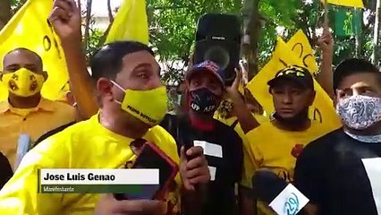 Protestan frente a local donde comisión bicameral realiza vista pública sobre Ley de Seguridad Social