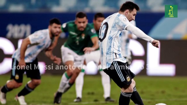 Argentina golea 4-1 a Bolivia en una noche mágica de Messi en la Copa América
