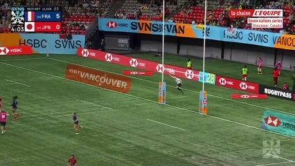 Le replay de  France - Japon - Rugby à 7 - Seven Nations Series