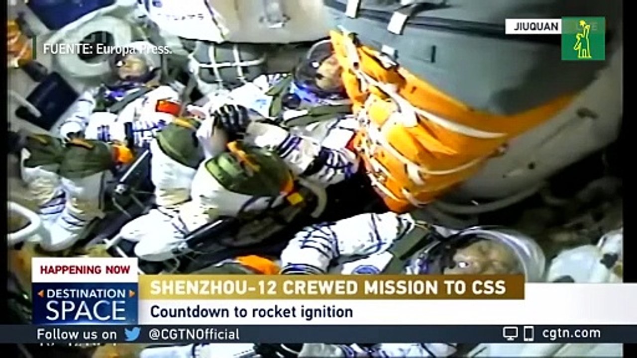 Primeras caminatas espaciales de los astronautas chinos en órbita