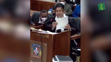 Abogada deja escapar mala palabra en medio del juicio del caso Coral