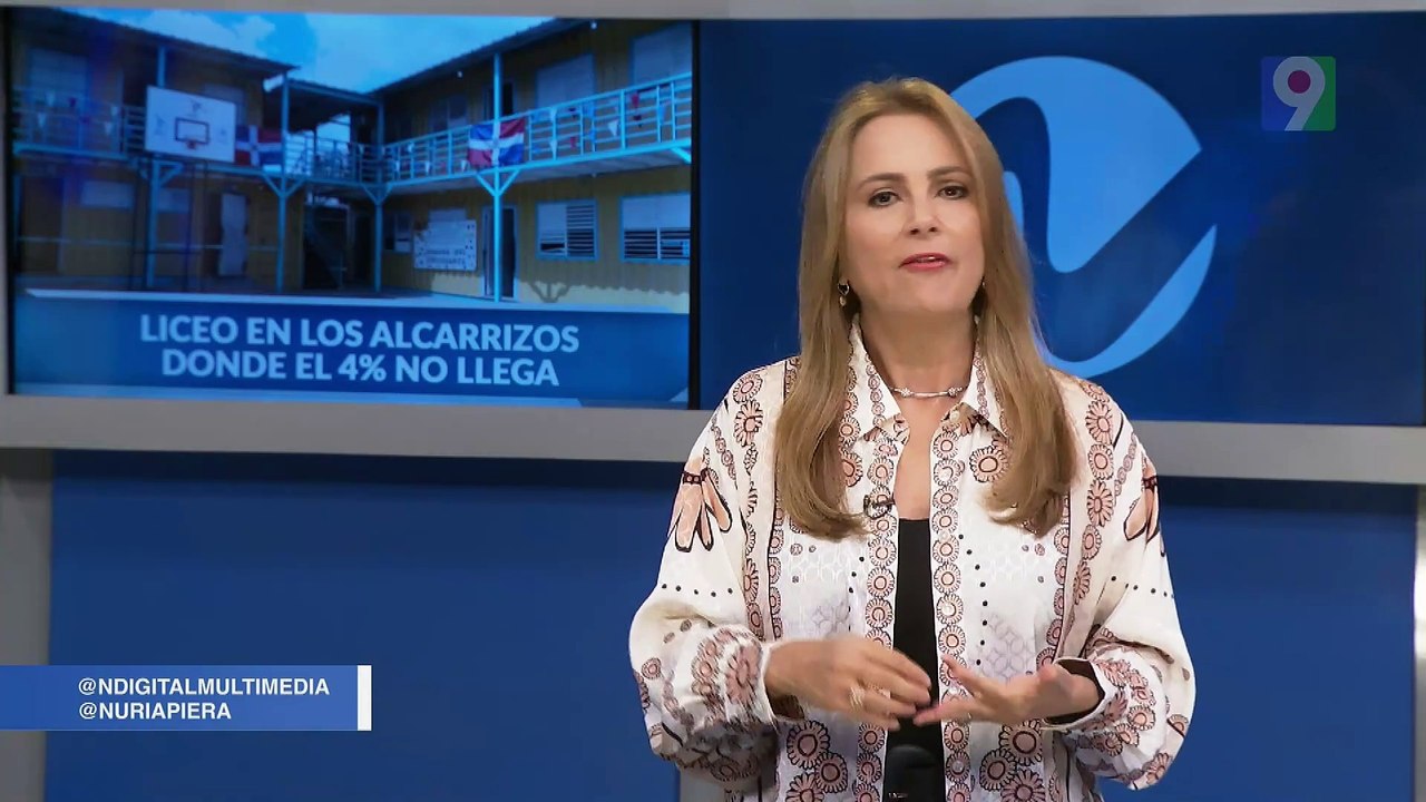 Liceo en los Alcarrizos donde el 4% no llega | Nuria Piera