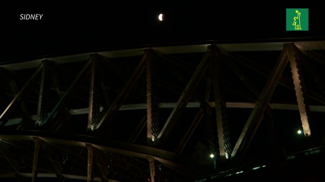Super Luna roja y eclipse lunar